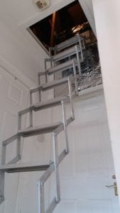 Concerta loft ladder installation in rickmansworth