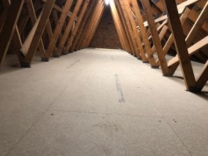 Loft Space in a Garage